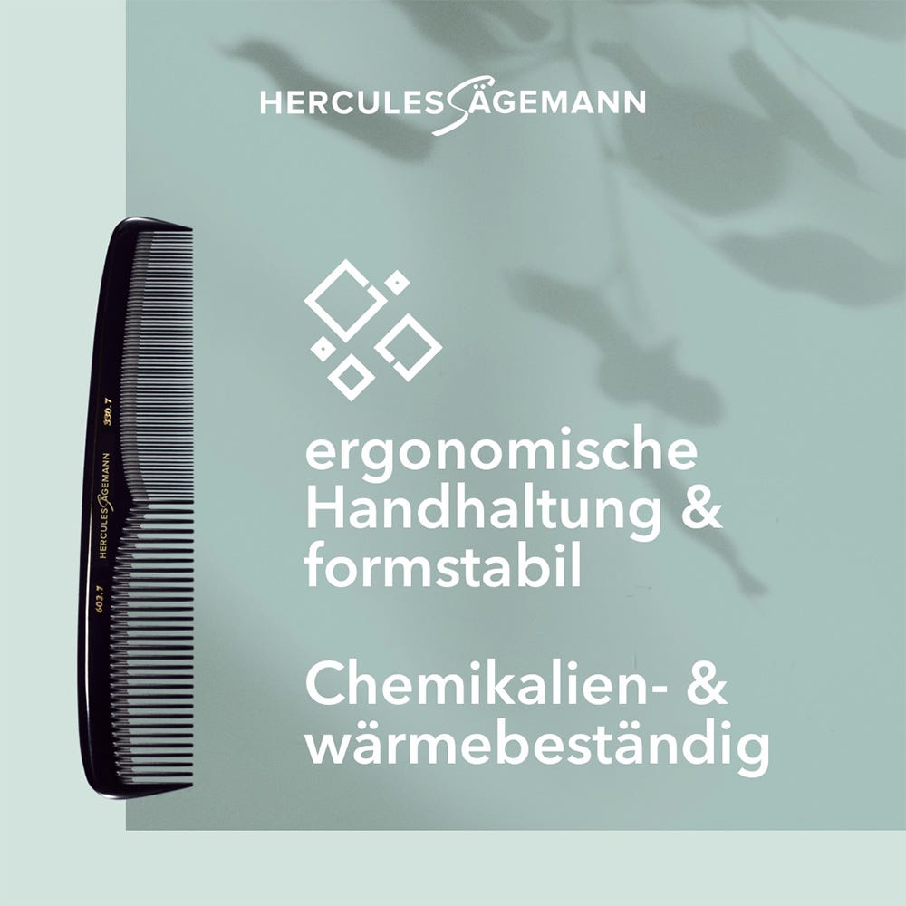Hercules Sägemann Meisterkamm Styling 603-330, 7"