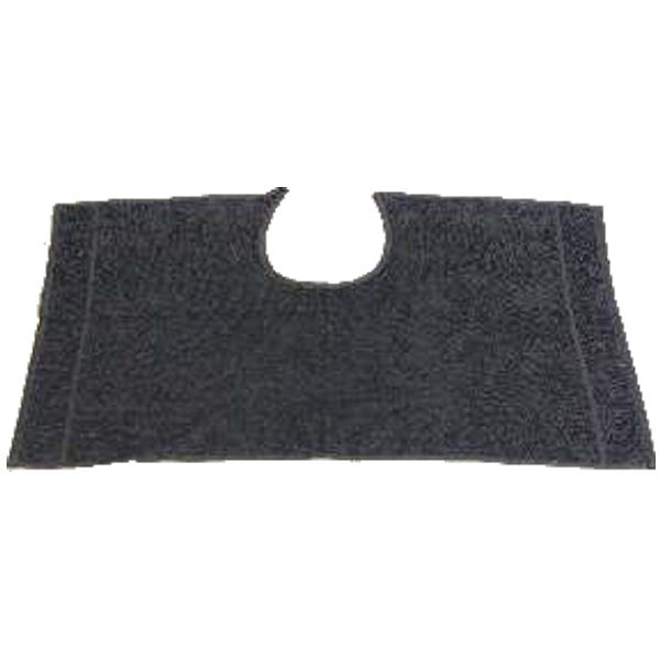 Beautytex Halsausschnitt-Handtuch Anthrazit 50 x 90 cm