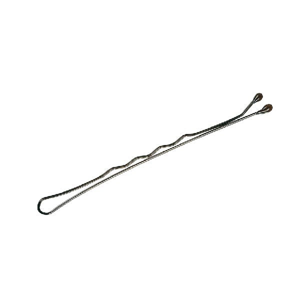 Comair Haarklemmen Braun , 6 cm, 24 Stück