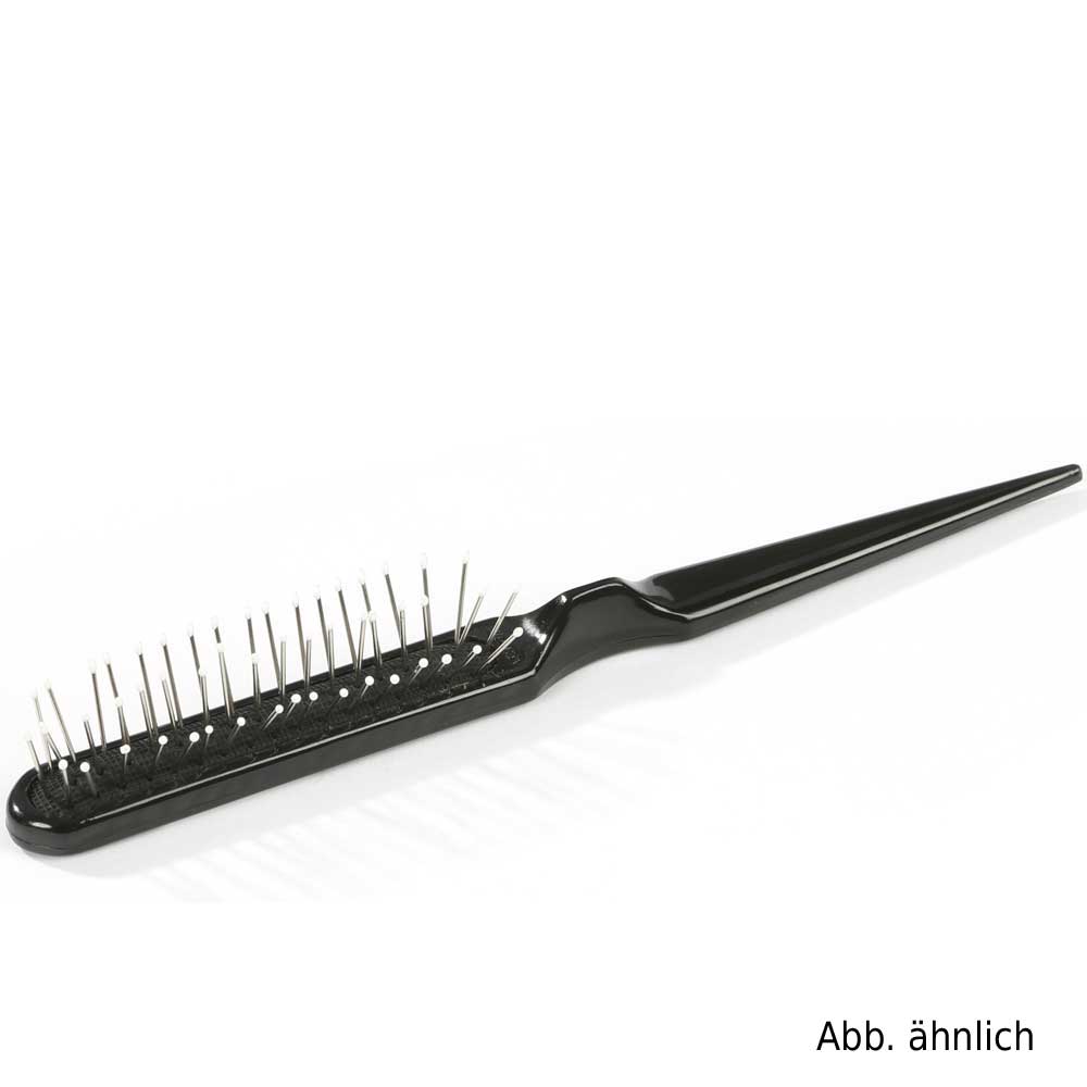 Braun & Wettberg Kunststoffbürste mit Toupiergriff, weiß 