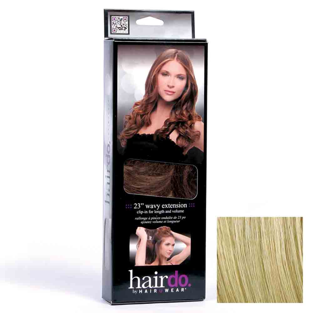 Hairdo Haarteil Clip in Wavy Extension R22 Swedish Blond 55 cm