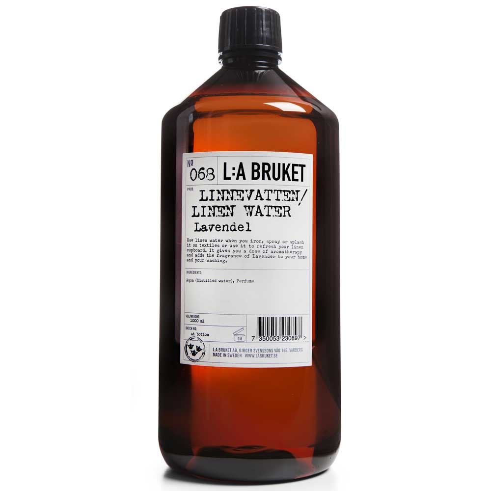 L:A BRUKET No. 68 Linen Water Lavendel 1000 ml