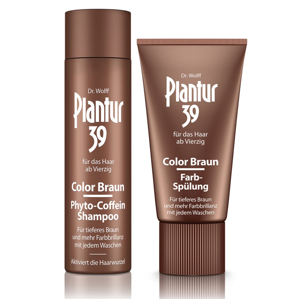 Plantur 39 Color Braun Phyto-Coffein-Shampoo 250 ml