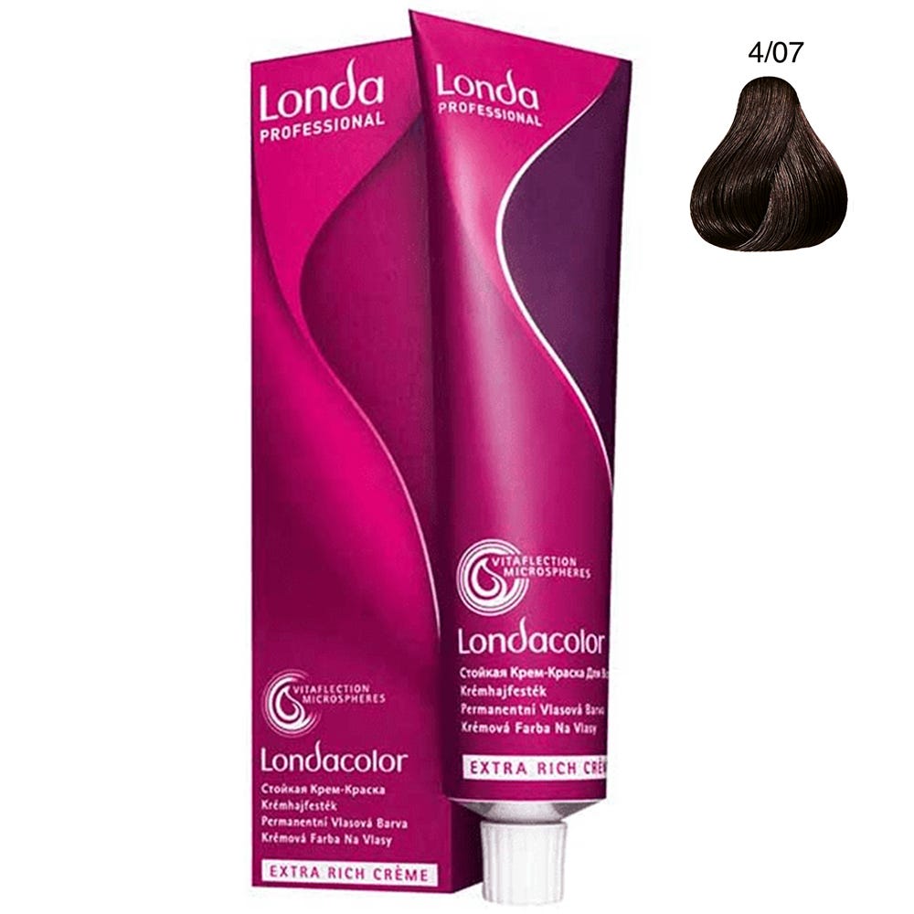 Londa Color 4/07 Mittelbraun Natur-Braun 60 ml