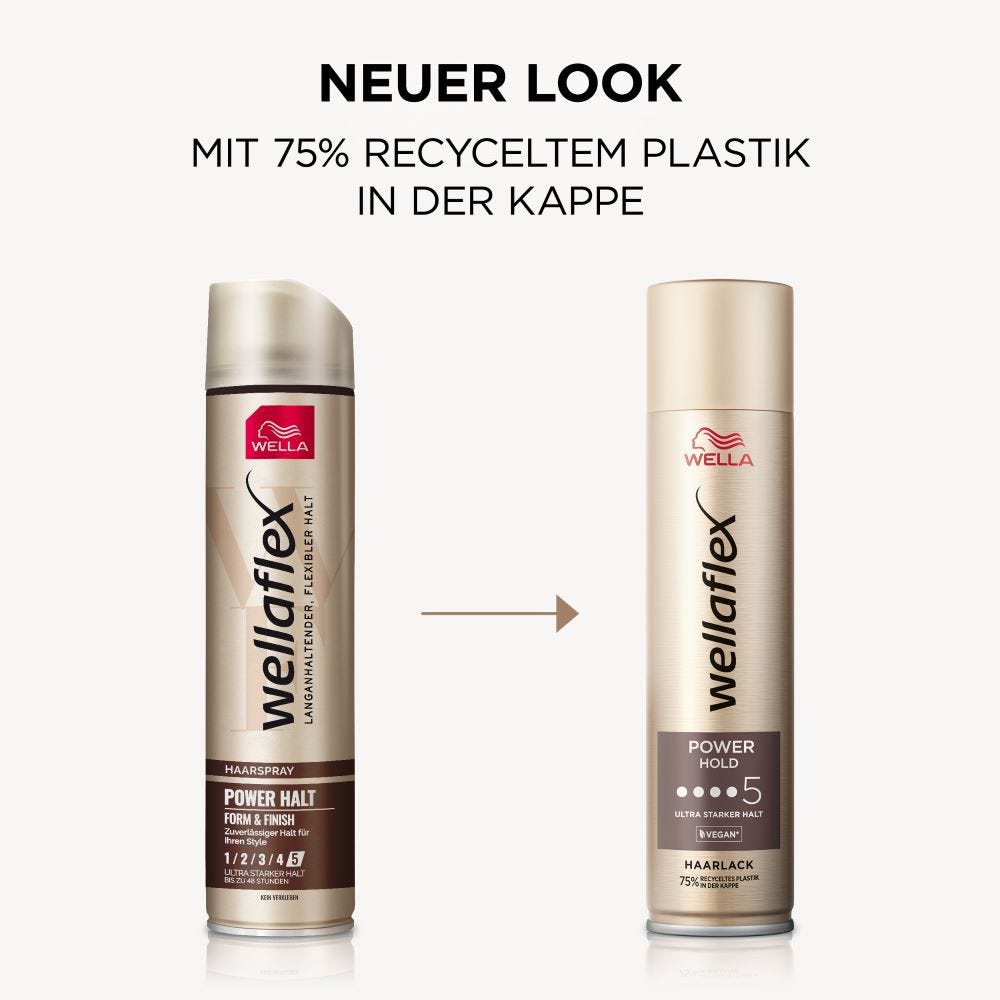 Wella Wellaflex Power Halt Form & Finish Haarlack 250 ml 