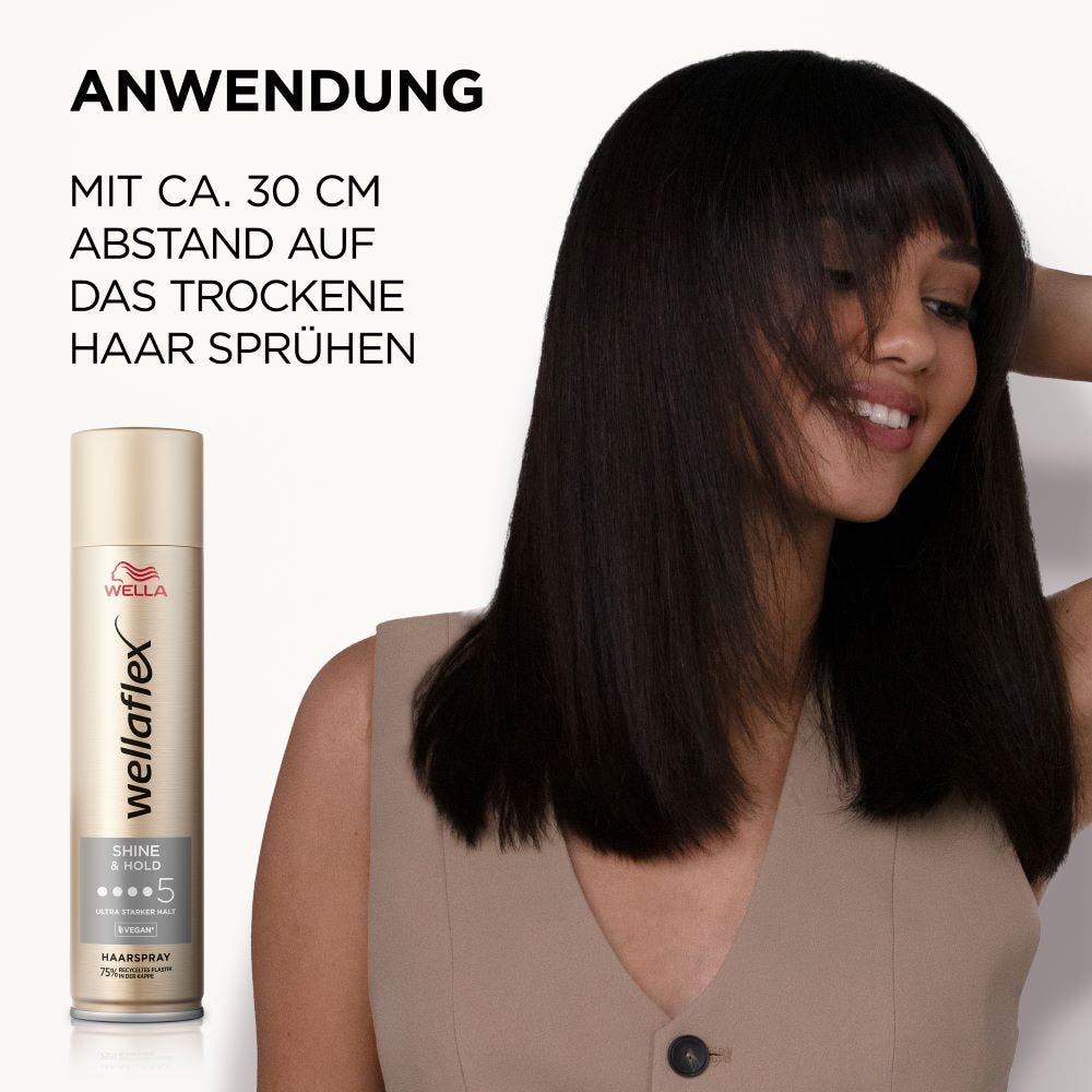 Wella Wellaflex Glanz & Halt Haarspray 250 ml