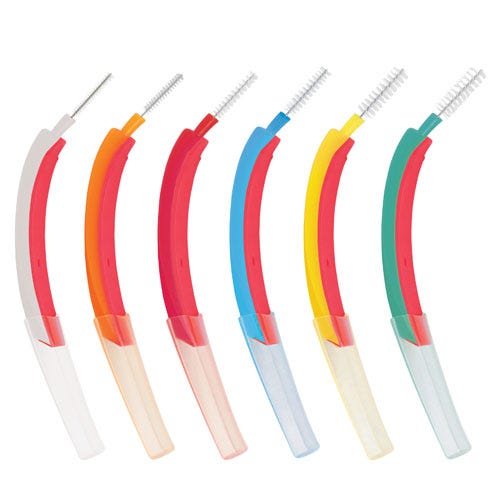 Edel+White Profiline Interdentalbürsten Mixed 6 Stück 