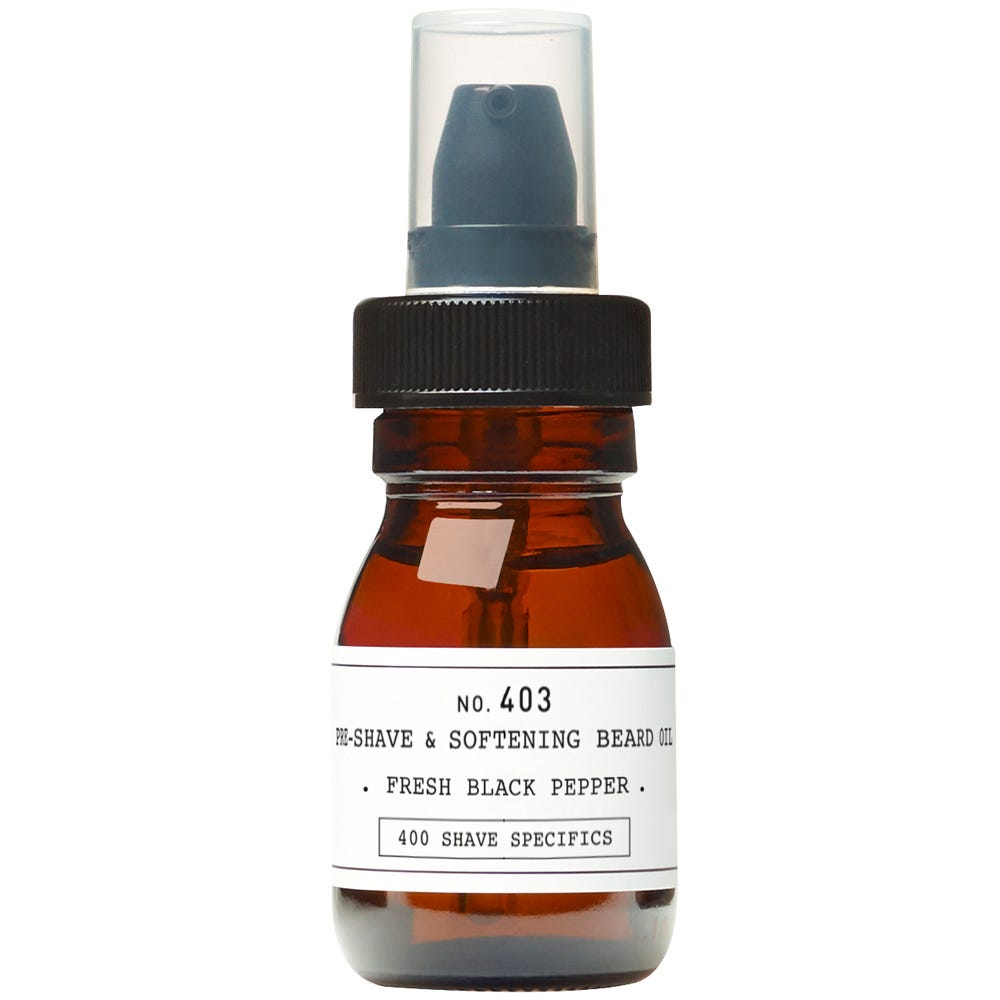 DEPOT 403 Pre-Shave & Softening Beard Oil Fresh Black Pepper 30 ml