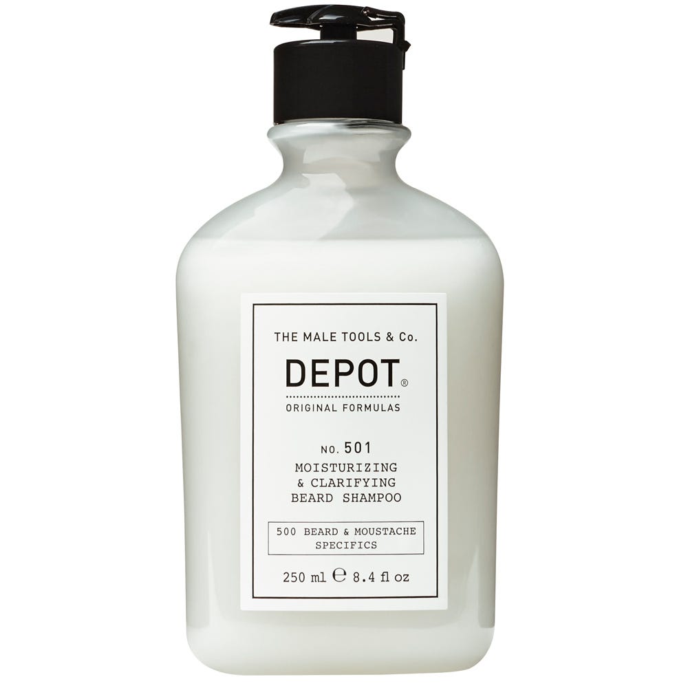 DEPOT 501 Moisturizing & Clarifying Beard Shampoo 250 ml