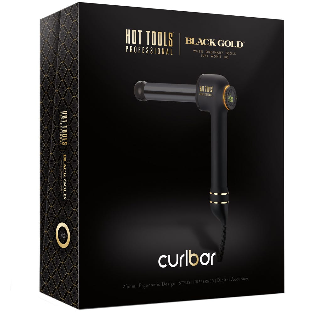 Hot Tools Professional Black Gold Curlbar Lockenstab 25 mm