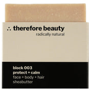 therefore beauty block 003 protect + calm Seife 100 g