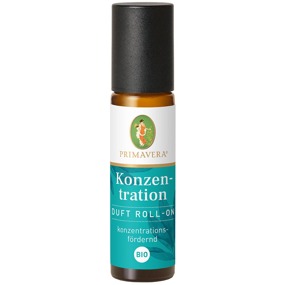 PRIMAVERA Konzentration Duft Roll-On Bio 10 ml