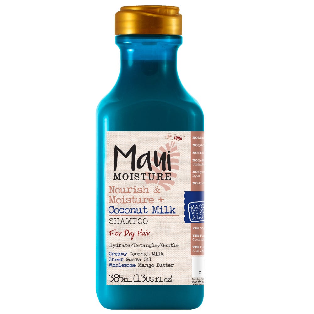 Maui Moisture Nourish & Moisture Coconut Milk Shampoo 385 ml