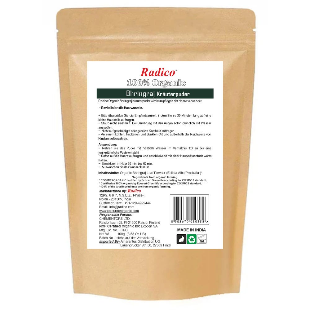 Radico Kräuterpflegepackung Bhringraj 100 g
