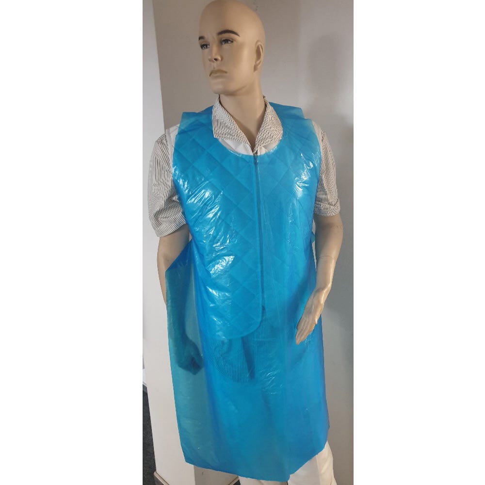 Efalock Einwegschürze blau 75x120cm 50 Stück