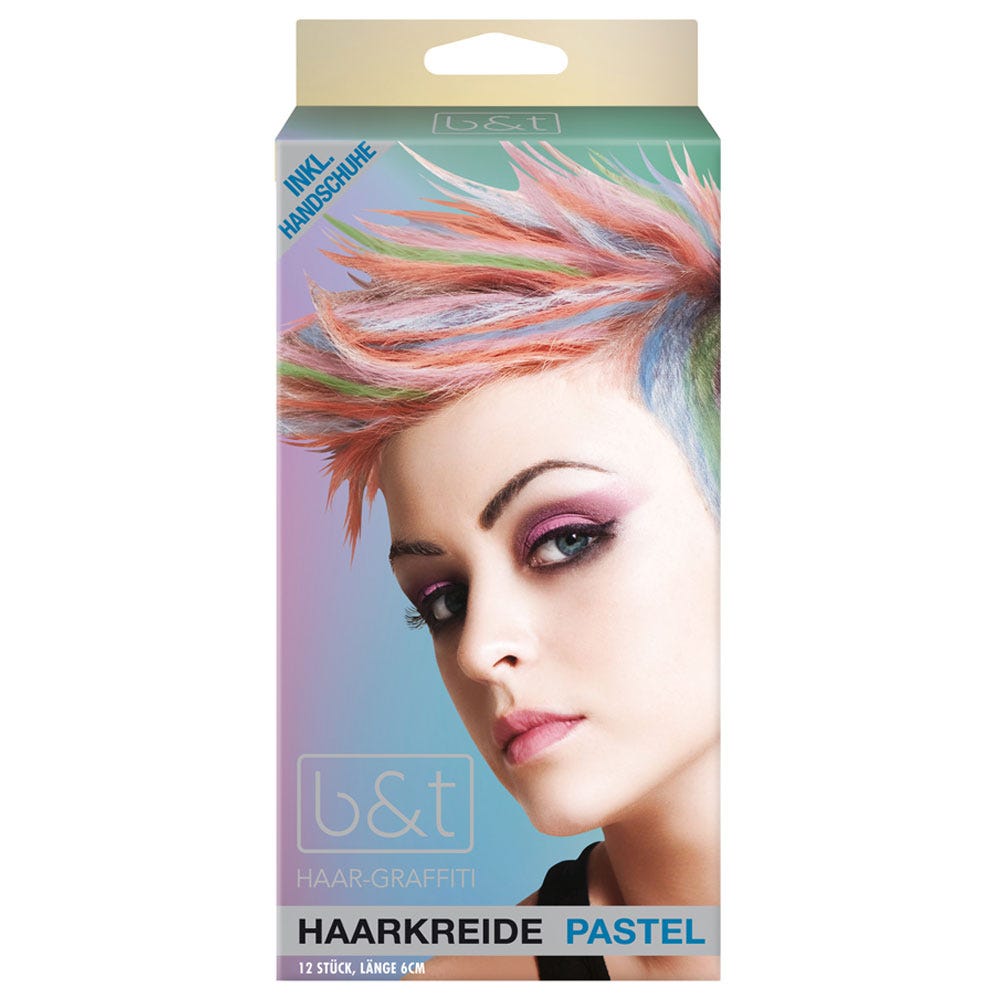 b&t Haarkreide Pastel 12er