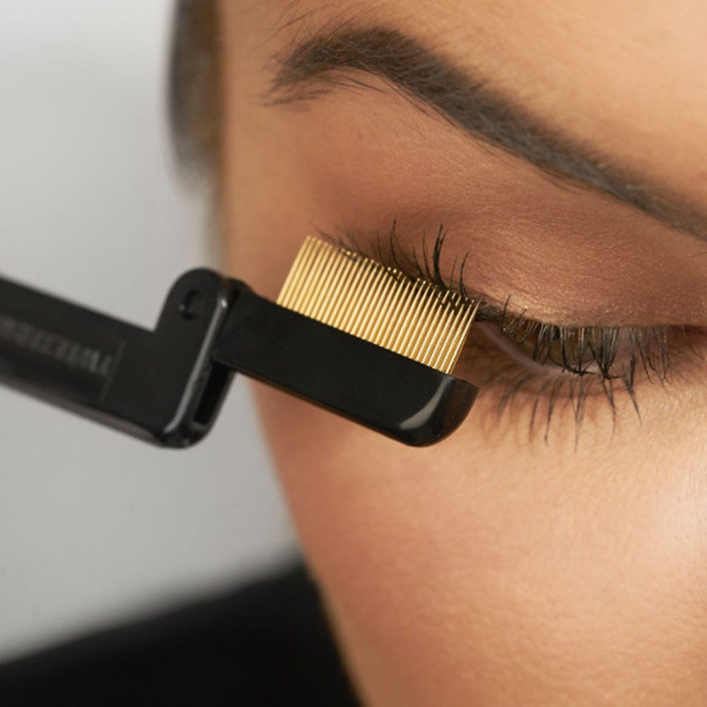 Tweezerman Studio Wimpernkamm Schwarz