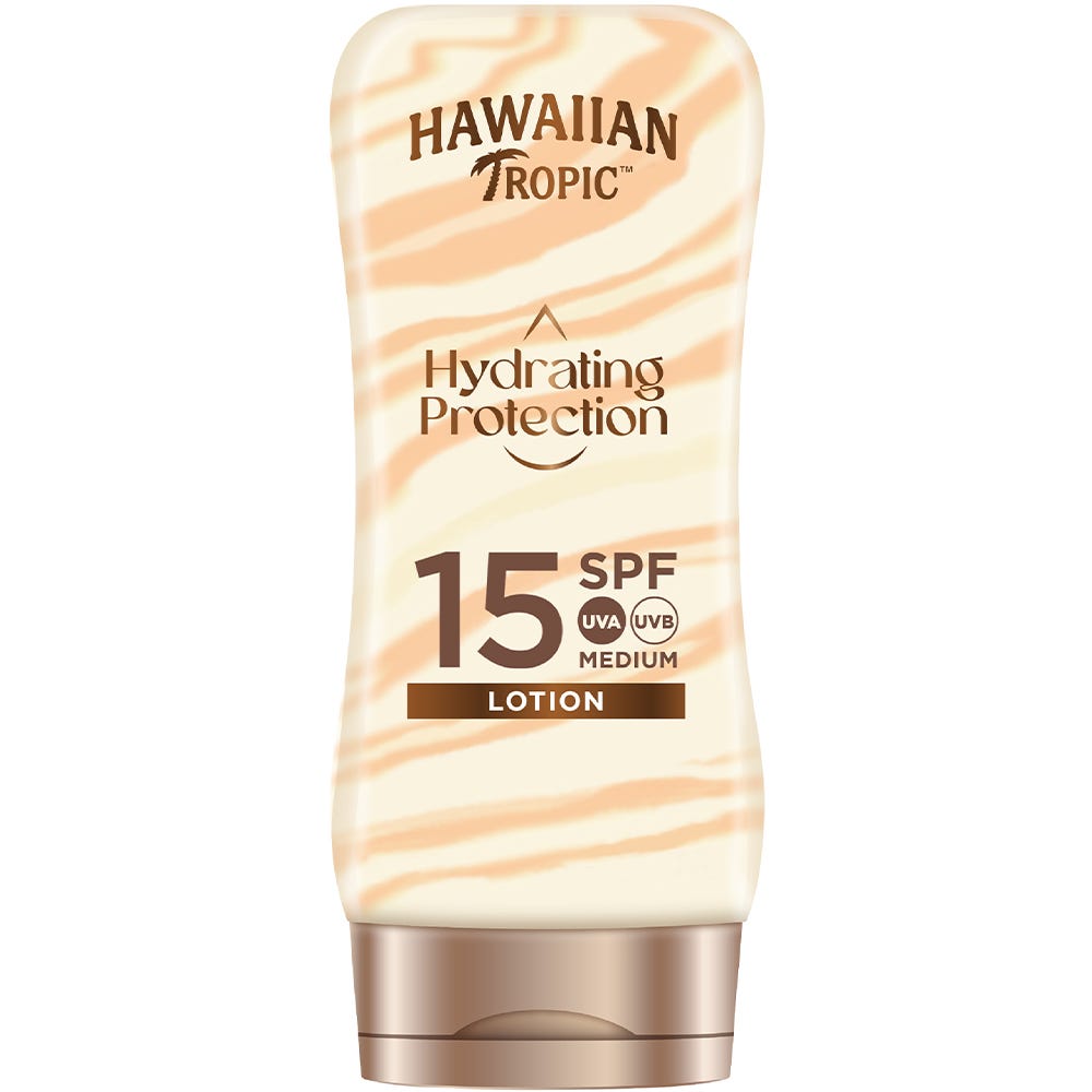 Hawaiian Tropic Hydrating Protection Sun Lotion LSF 15 180 ml