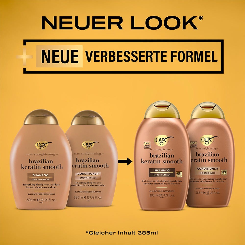 OGX Brazilian Keratin Therapy Shampoo 385 ml
