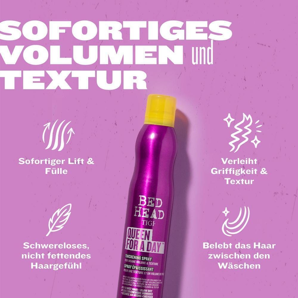 Tigi Bed Head Row Queen For A Day Spray Aero 311 ml