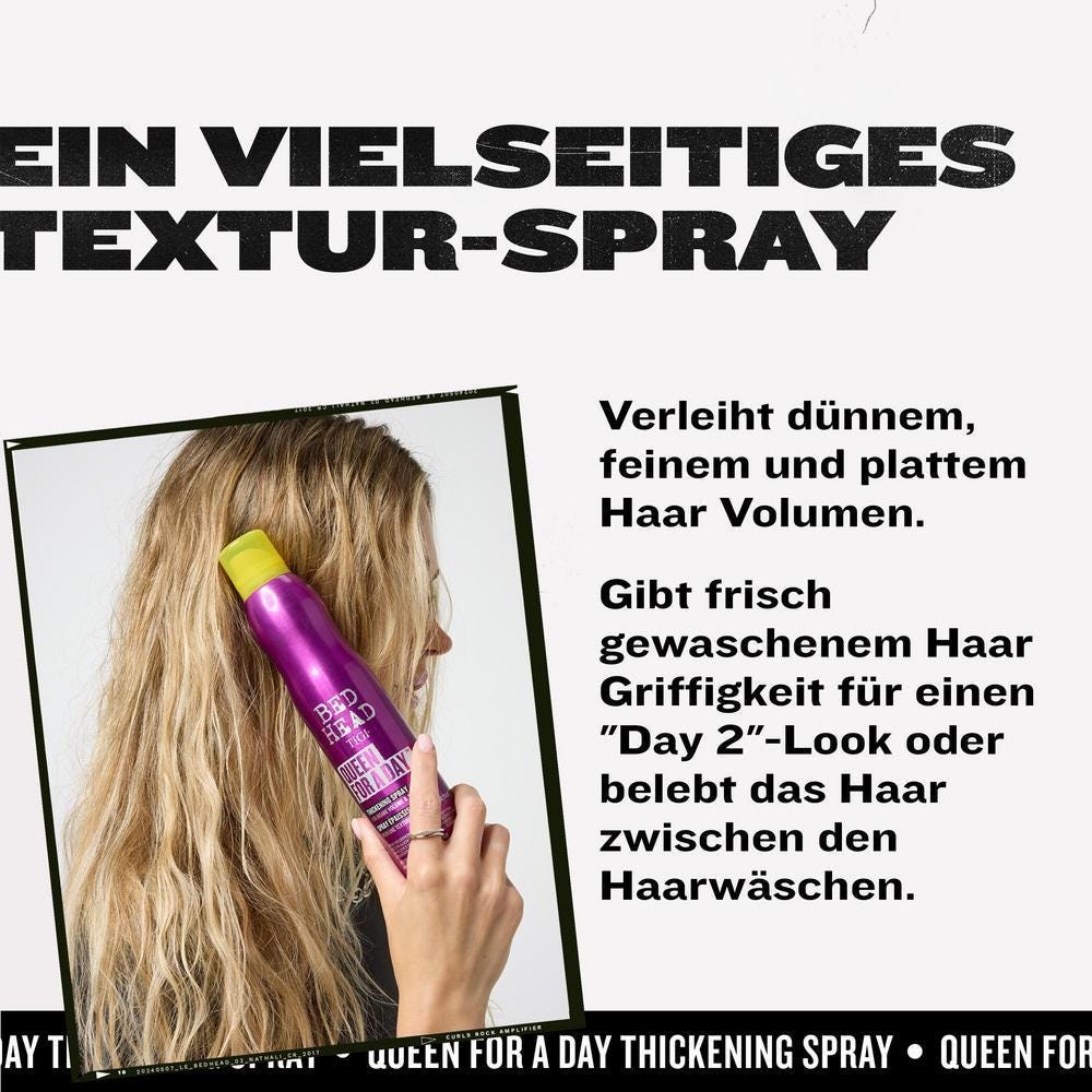 Tigi Bed Head Row Queen For A Day Spray Aero 311 ml