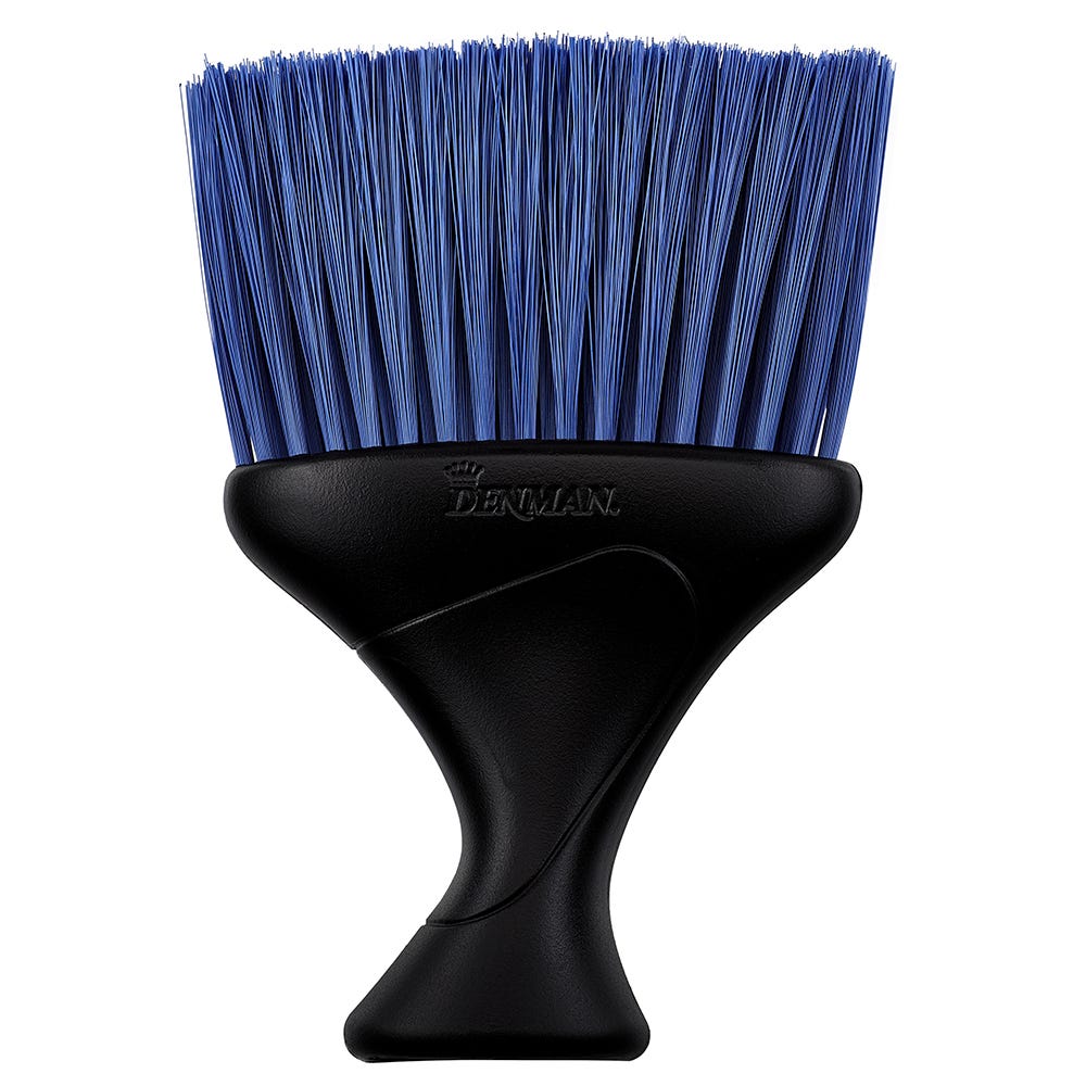 Denman D78 Nackenwedel schwarz mit blauen Borsten