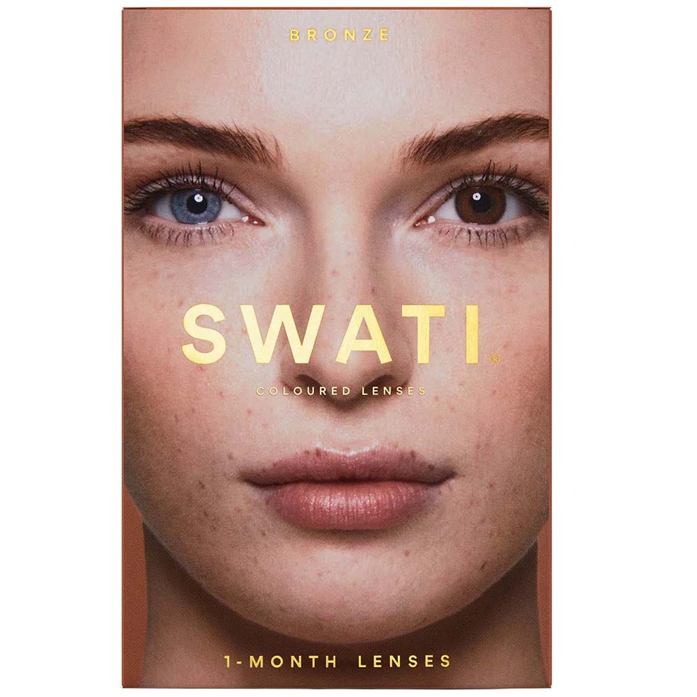Swati Kontaktlinsen Bronze 2 Stück 