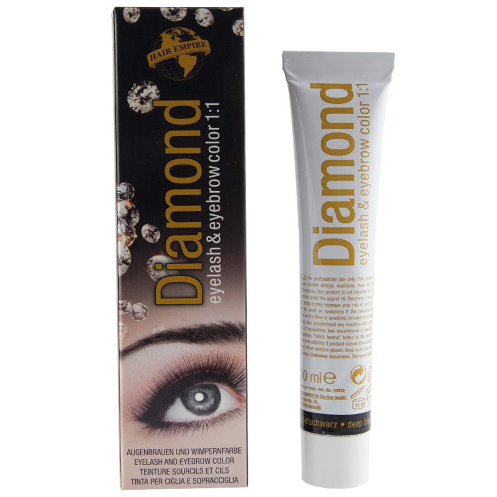 Hair Empire Diamond Color Augenbrauen & Wimpern Graphit 30 ml