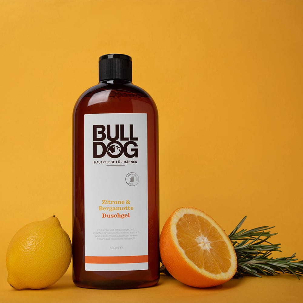 Bulldog Shower Gel - Lemon & Bergamot 500 ml