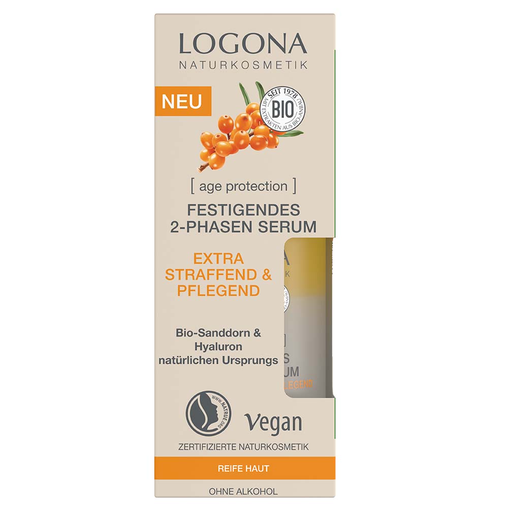 LOGONA Age Protection Festigendes 2-Phasen Öl Serum 30 ml