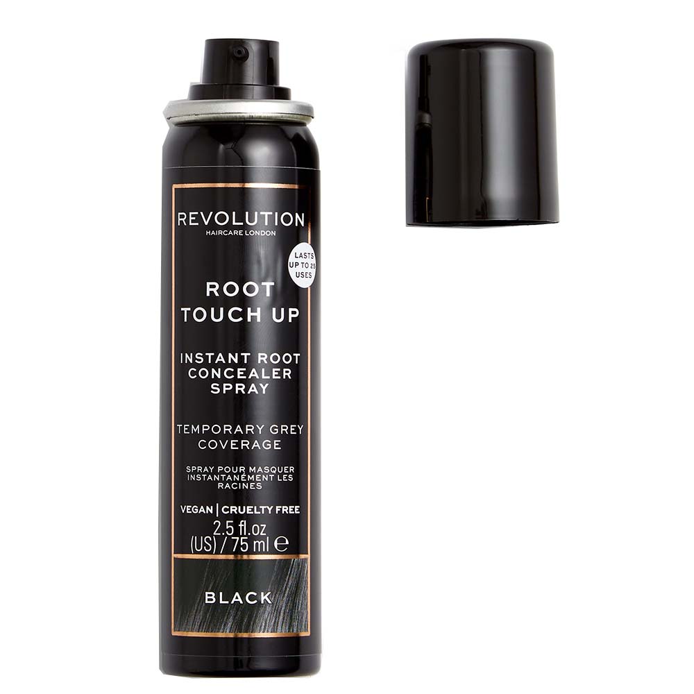 Revolution Hair Root Touch Up Black 75 ml 