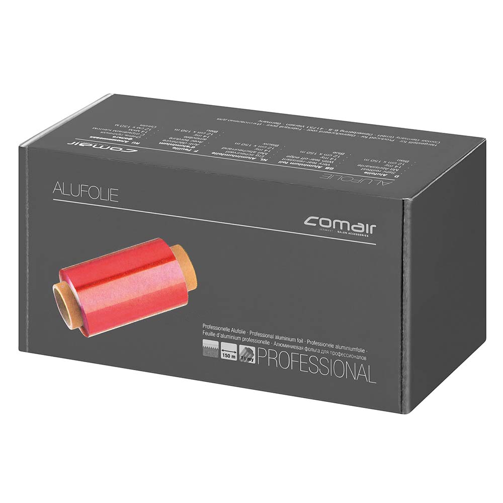 Comair Alufolie 14µ 12 cm x 150 m Rolle rot 