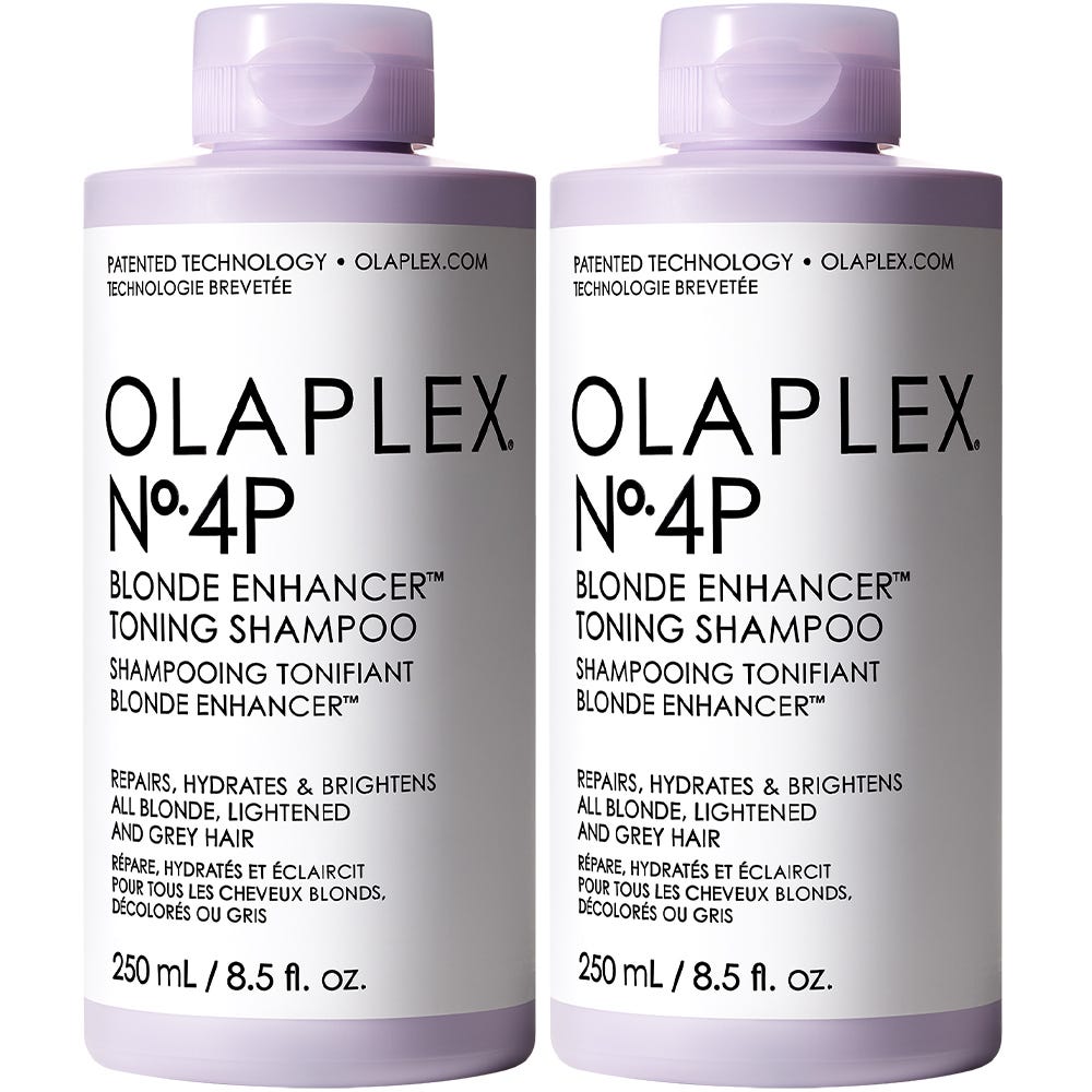 Olaplex Bundle No. 4-P Doppelpack Blonde Enhancer Toning Shampoo