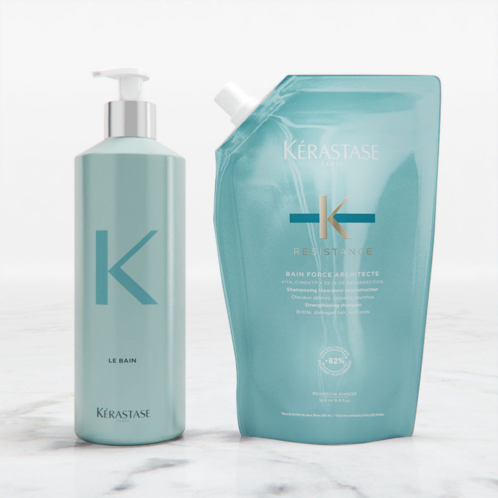 Kérastase Résistance Bain Force Architecte Refill Pouch 500 ml