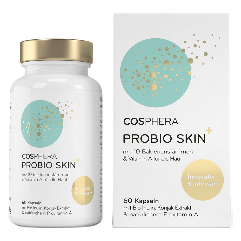 COSPHERA Probio Skin+ Kapseln 60 Stück