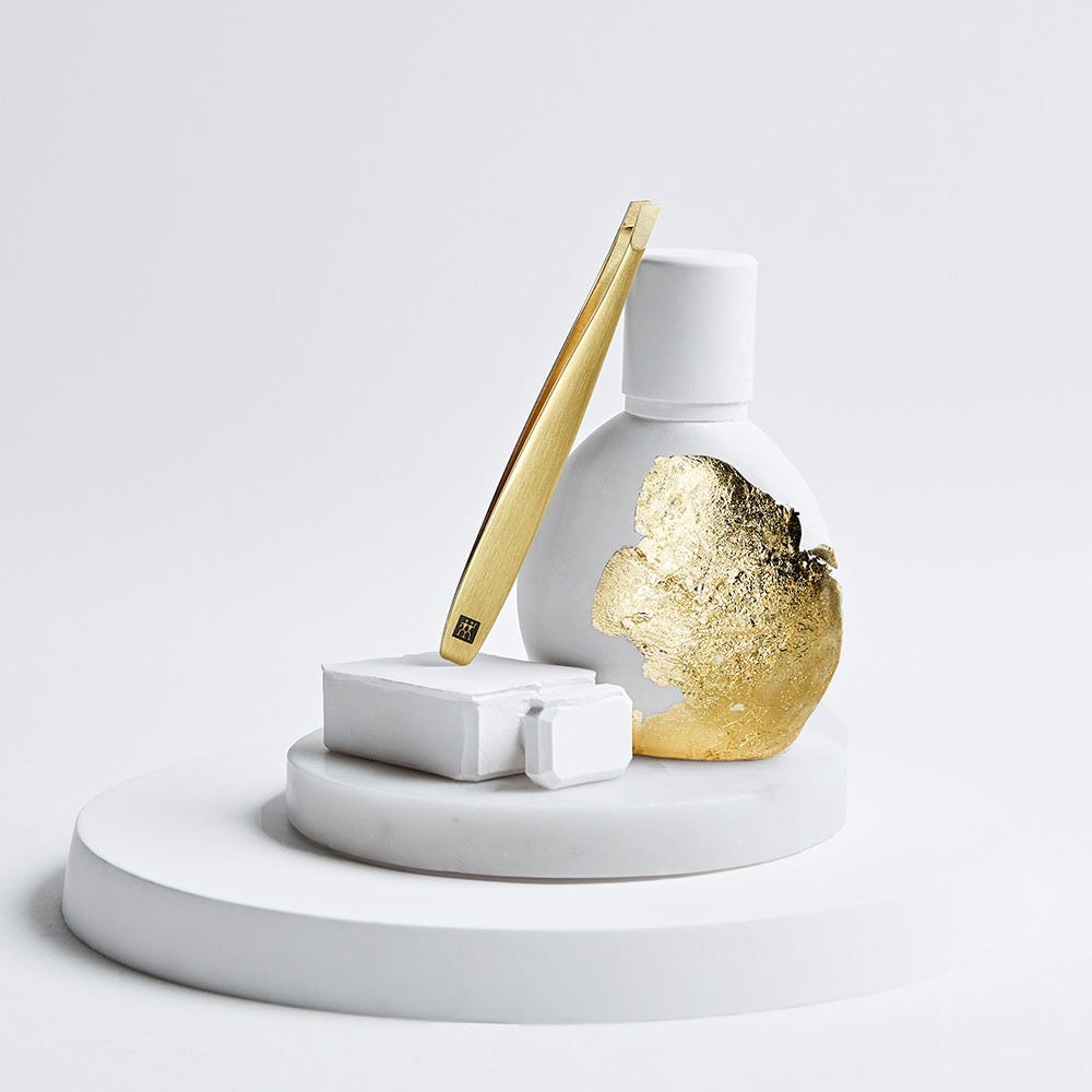 Zwilling Twinox Gold Pinzette Schräg