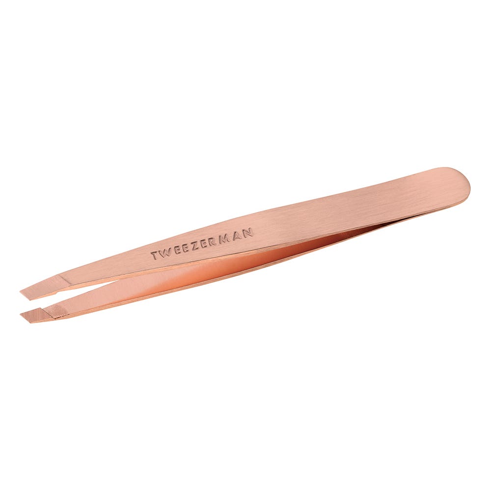 Tweezermann Schräge Pinzette Rose Gold
