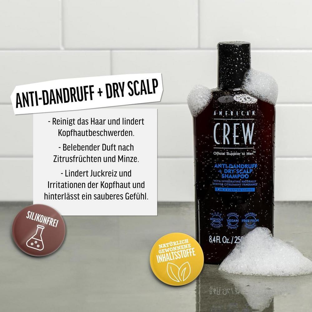 American Crew Anti-Dandruff + Dry-Scalp Shampoo 250 ml