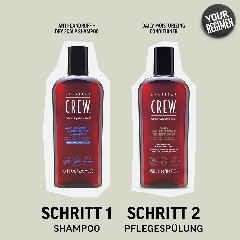 American Crew Anti-Dandruff + Dry-Scalp Shampoo 250 ml