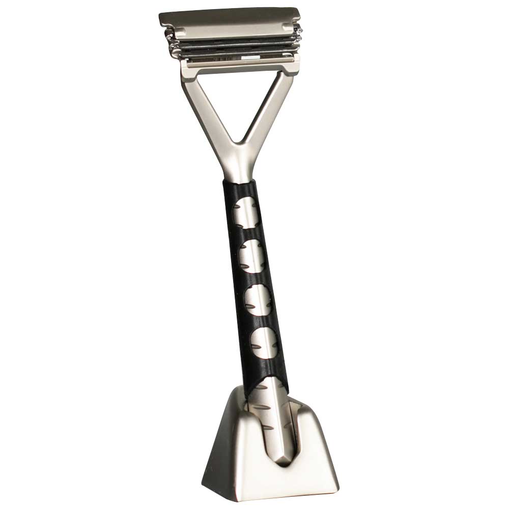 Leaf Shave Grip Black