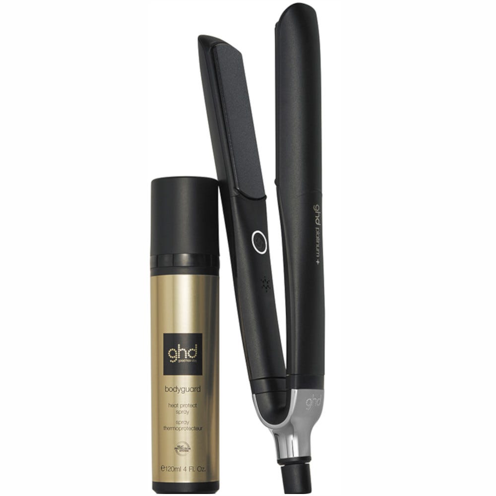ghd Platinum+ black Bodyguard Bundle