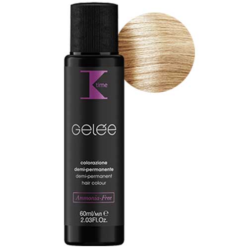 K-Time Gelée HairColor 10.13 Ultra Hellblond Platin Asch Gold 60 ml