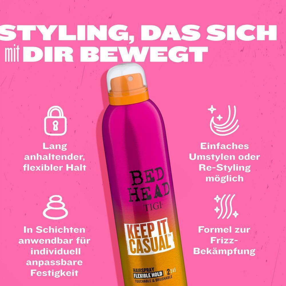 Tigi Bed Head Row Keep It Casual Hairspray Aero 400 ml