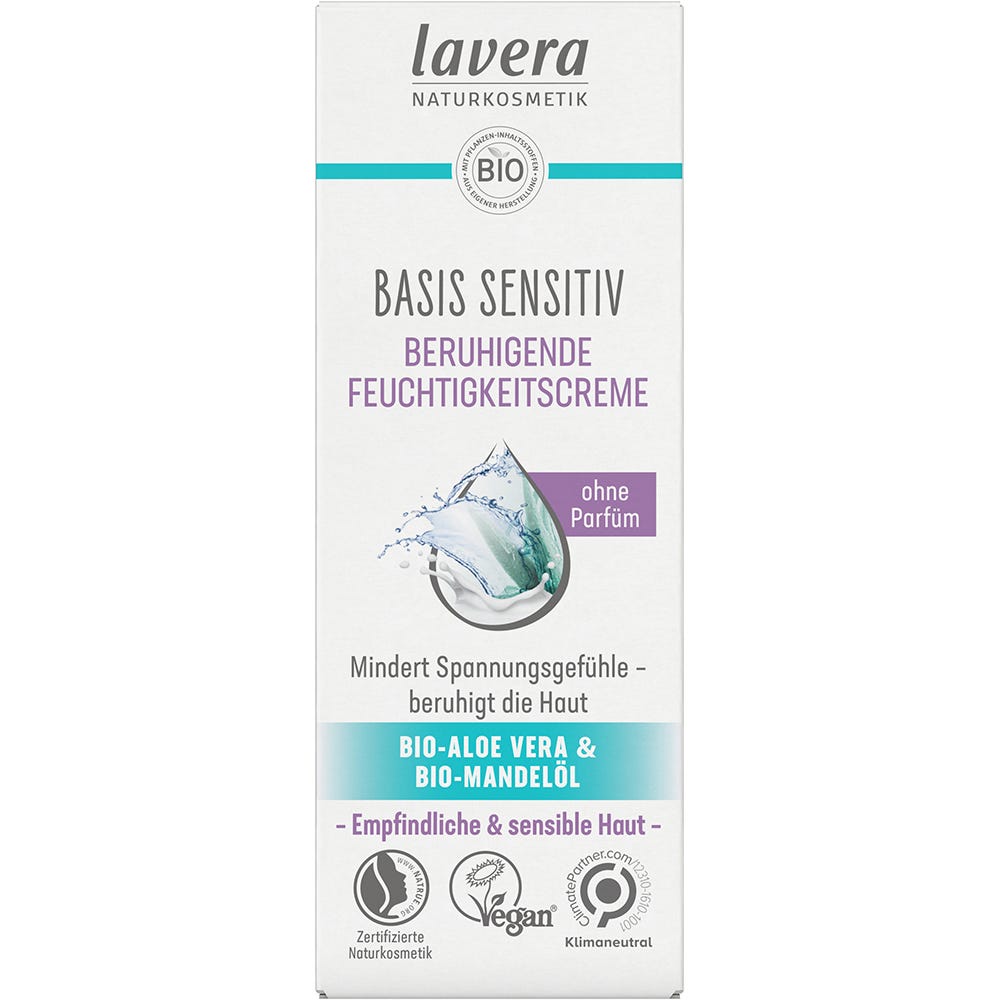 Lavera Basis Sensitiv Beruhigende Feuchtigkeitscreme 50 ml