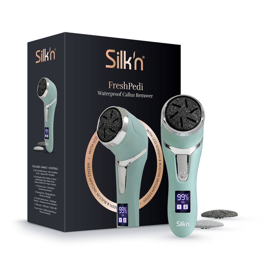 Silk'n Fresh Pedi Hornhautentferner Mint