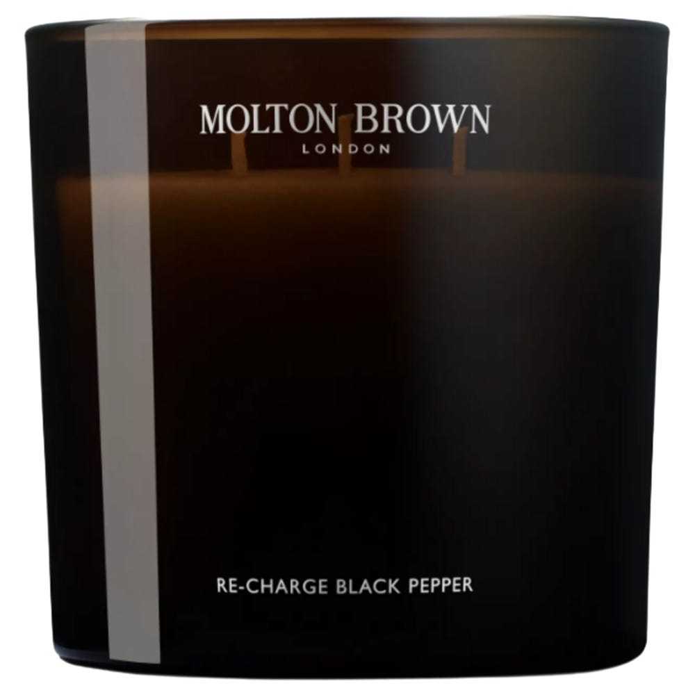 Molton Brown Re-Charge Black Pepper 3 Wick Candle 600 g