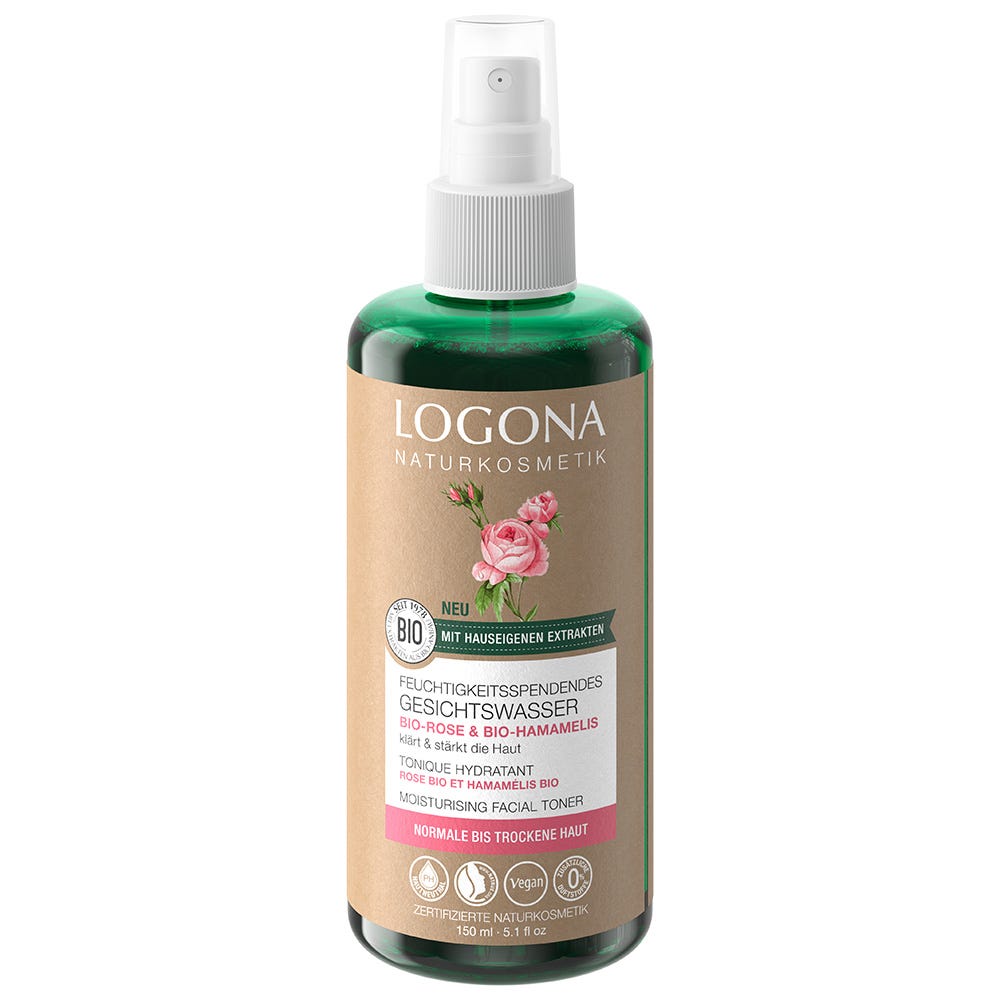LOGONA Feuchtigkeitsspendes Gesichtswasser 150 ml