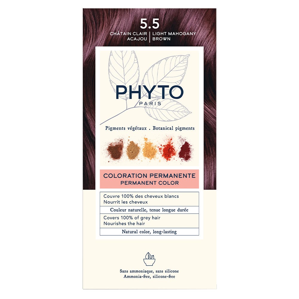 Phyto Phytocolor 5.5 Hellbraun Mahagony 