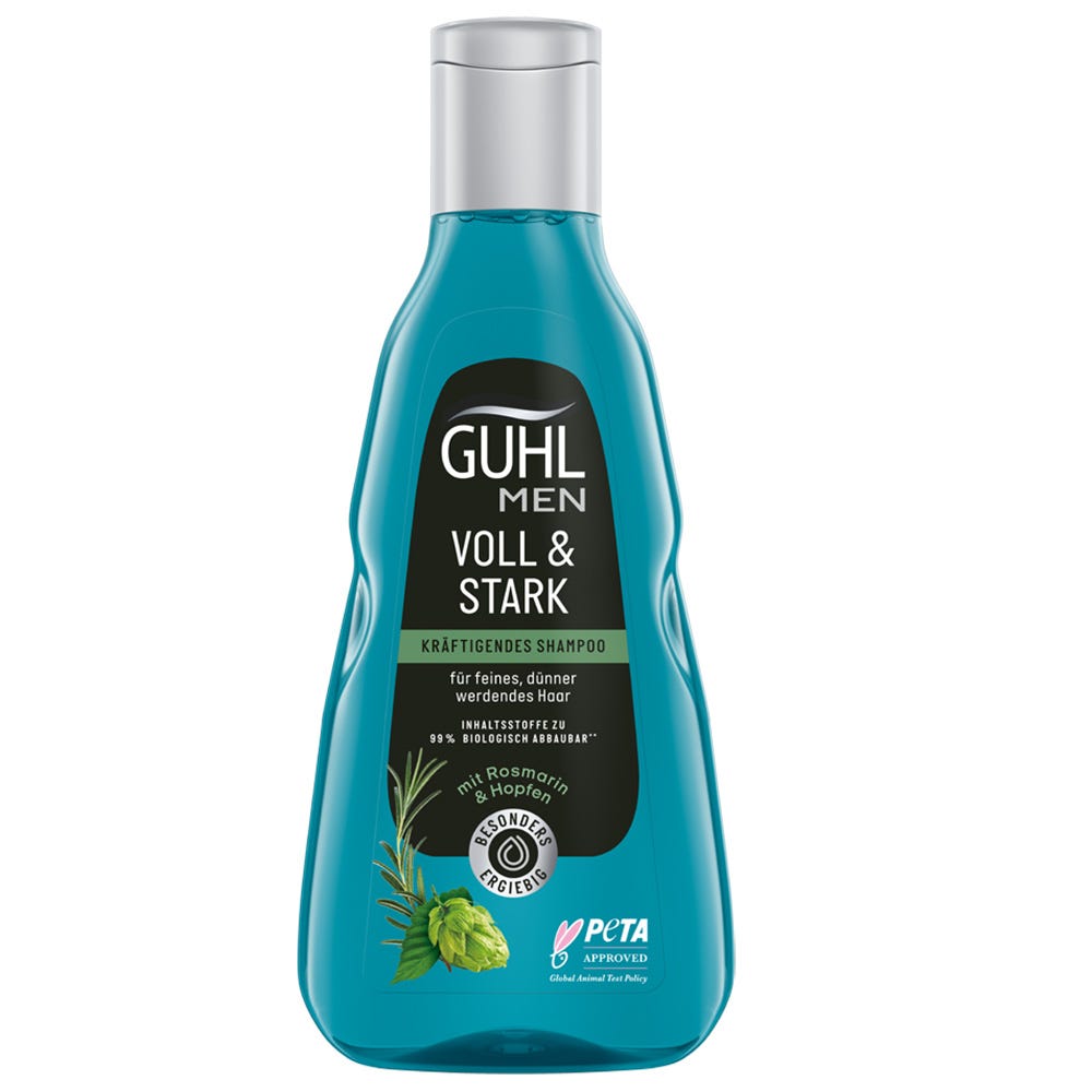 Guhl MEN Voll & Stark Kräftiges Shampoo 250 ml