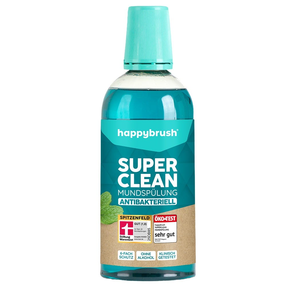 Happybrush SuperClean Mundspülung 500 ml